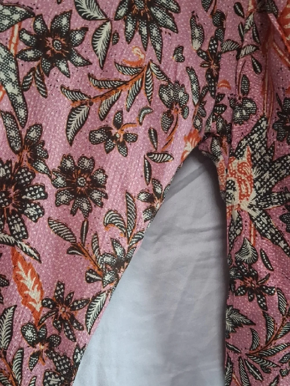 Free People Floral Convertible Jumper/ Leg Boho Pants - Picture 6 of 11